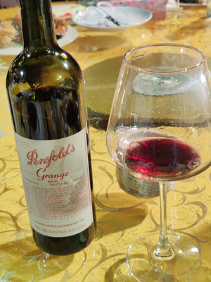 時辰還未到的奔富 01 Grange