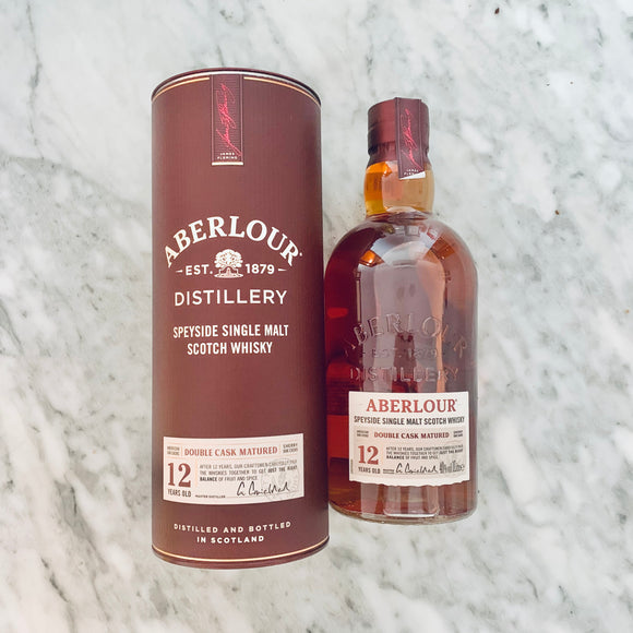 Aberlour 12 years old Double Cask Matured Speyside Single Malt Whisky 1000ml