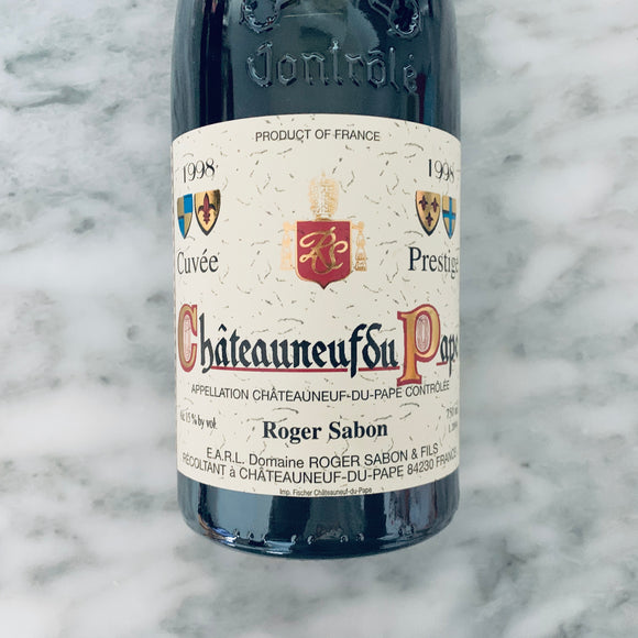 Roger Sabon Chateauneuf du Pape Prestige Cuvee 1998