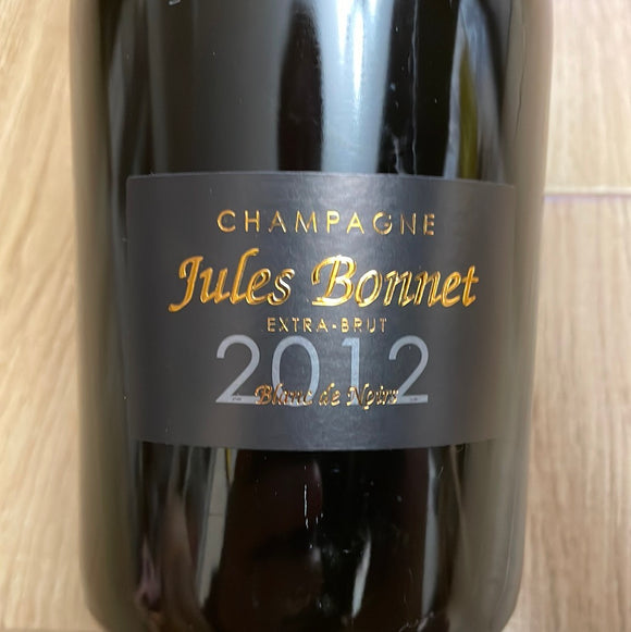 Champagne Jules Bonnet Extra Brut Blanc de Noirs Premier Cru 2012