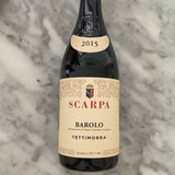 Scarpa Barolo Tettimorra DOCG 2015