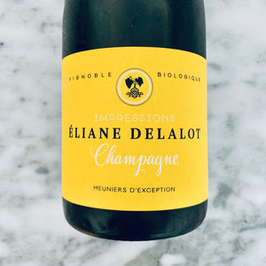 Champagne Eliane Delalot Impressions Meuniers D’Exeception Brut Nature NV
