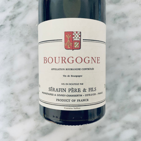 Serafin Pere & Fils Bourgogne Rouge 2007