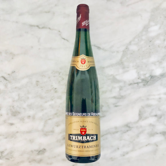 Trimbach Alsace Gewurztraminer Cuvee Des Seigneurs de Ribeaupierre 2012