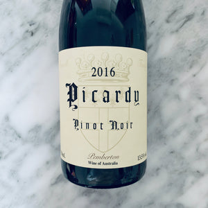 Picardy Pinot Noir Pemberton 2016