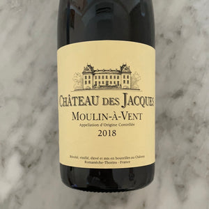 Chateau des Jacques Moulin-A-Vent 2018
