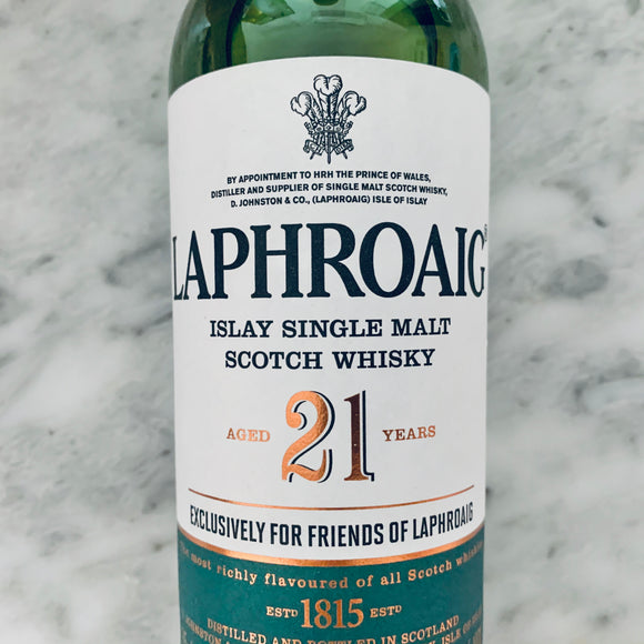 Laphroaig 21 Year Old Friends of Laphroaig 35cl