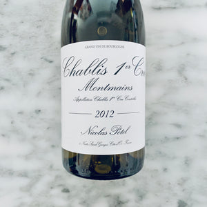 Nicolas Potel Chablis 1er Cru Montmains 2012