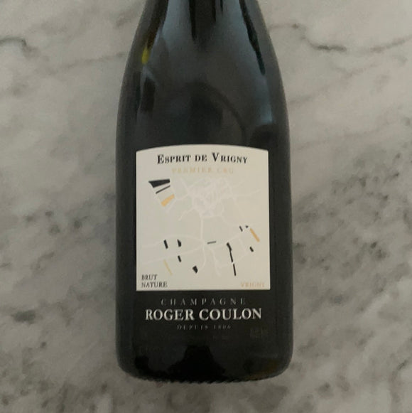 Champagne Roger Coulon Espirt dr Vrigny Premier Cru Brut Nature NV