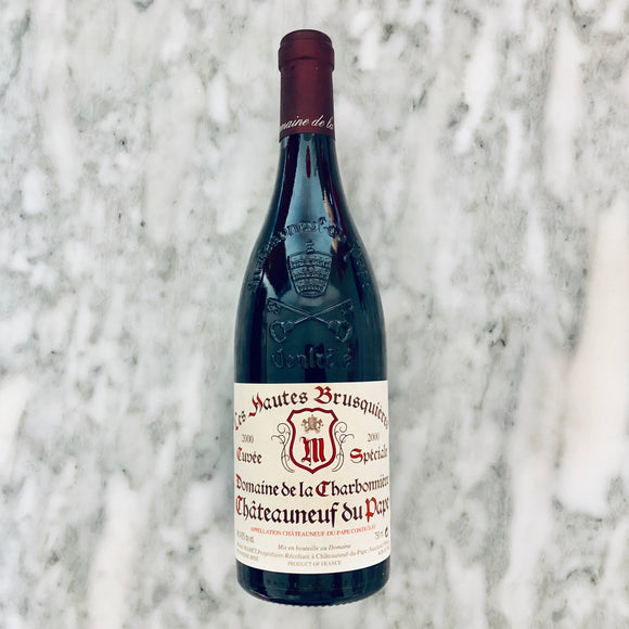 Domaine de la Charbonniere Chateauneuf du Pape Les Hautes Brusquierrs Cuvee Speciale 2000